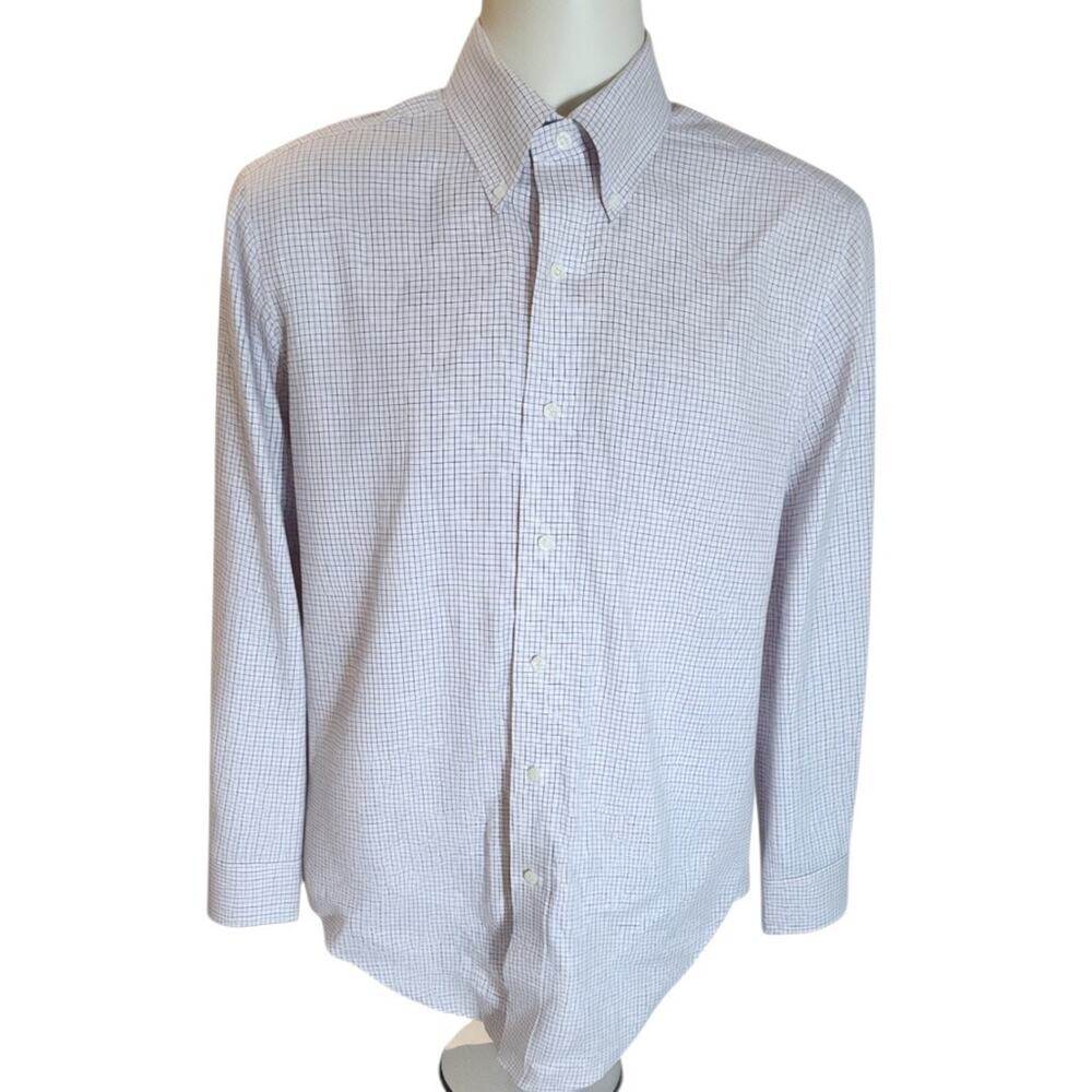 Ralph Lauren Mens 15.5 34/35 Non Iron L/S Button Down Shirt‎ Multicolor Plaid